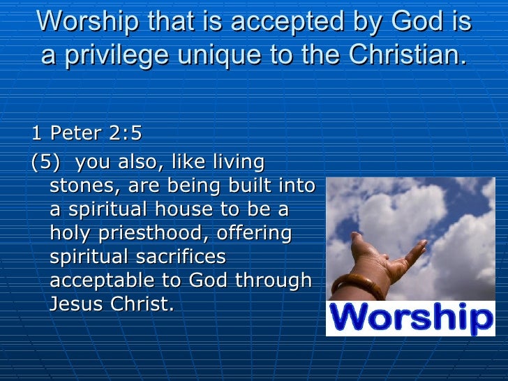 The Meaning Of Worship