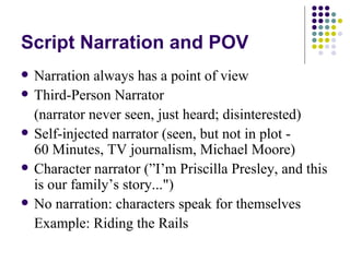 The Mechanics of Documentary Storytelling | PPT