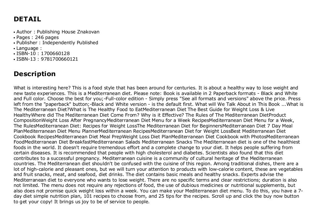  NEW RELEASES The Mediterranean Diet Cookbook 101 Easy Recipe for We 