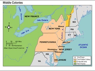 The Middle Colonies Project | PPT