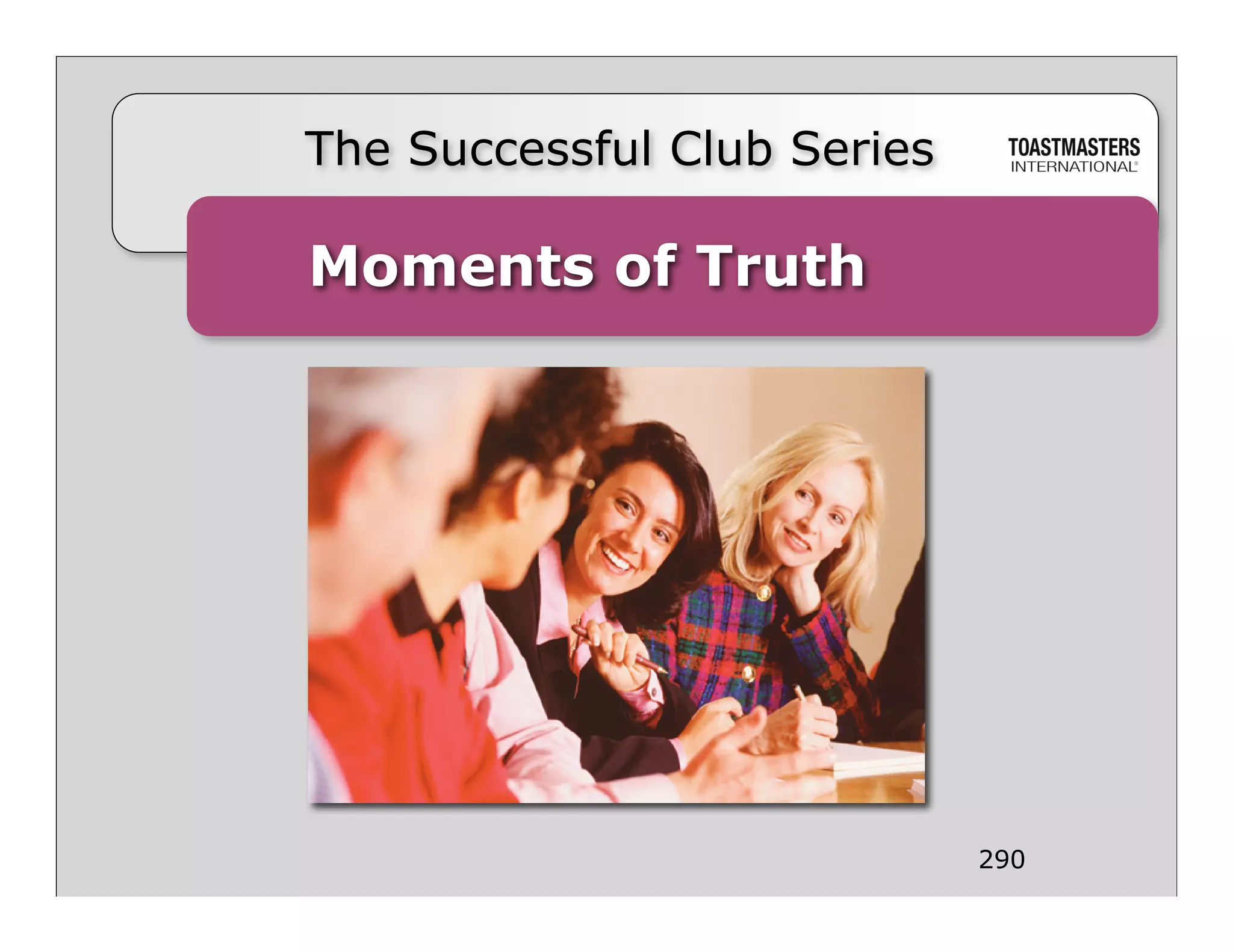 The Moments of Truth | PDF