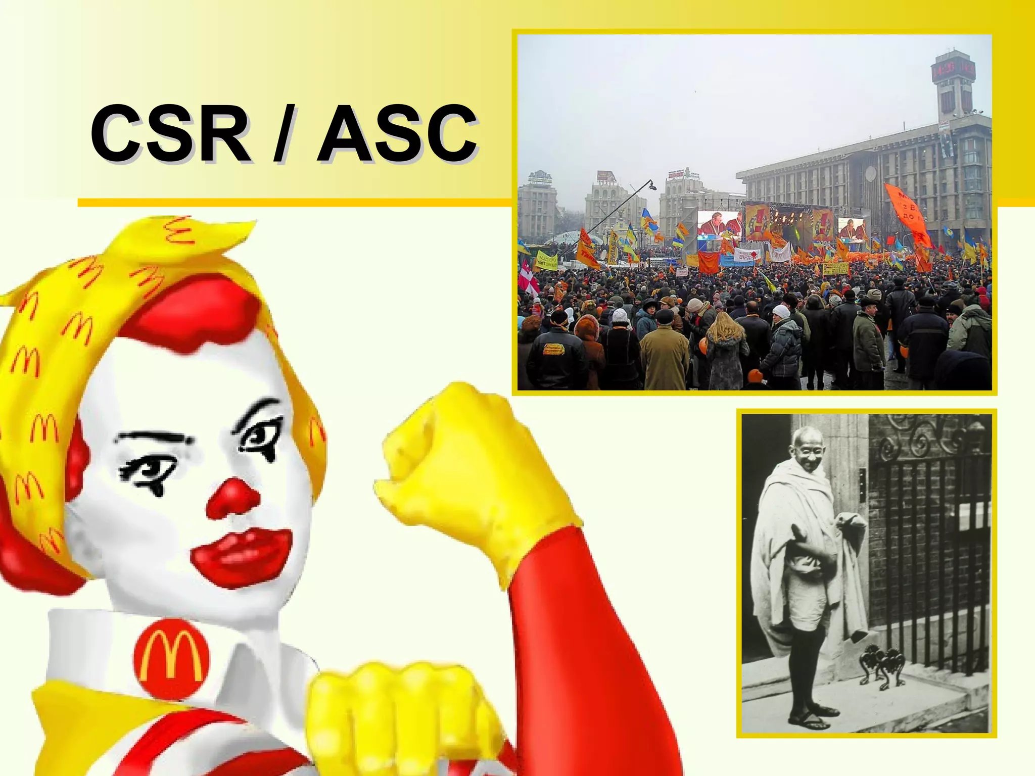 CSR/ASC CSR / ASC