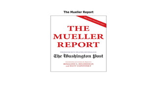 The Mueller Report
The Mueller Report by The Washington Post none click here https://newsaleplant101.blogspot.com/?book=1982129735
 