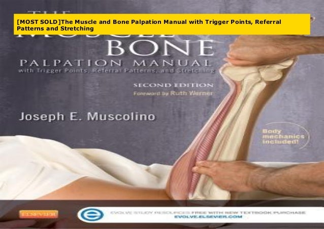 [MOST SOLD]The Muscle and Bone Palpation Manual with Trigger Points,