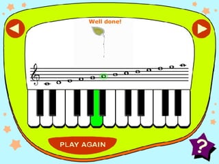 Keyboard A2 A Well done! 