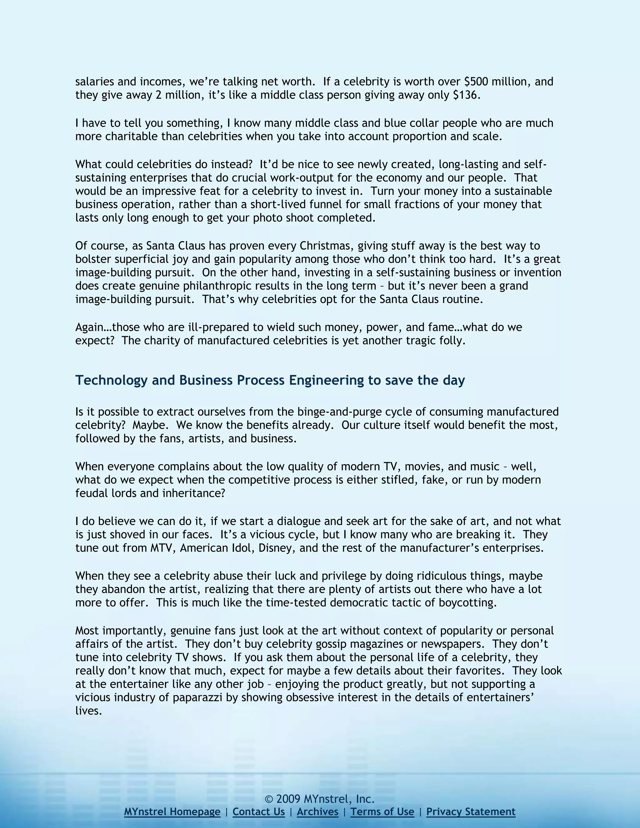 The MYnstrel Free Press Volume 2: Economic Struggles, Meet Jazz