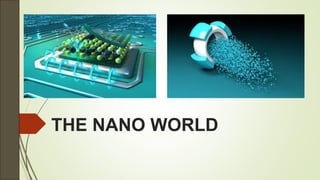 Report:The Nano World that includes nano science, nanotechnology,origin ...