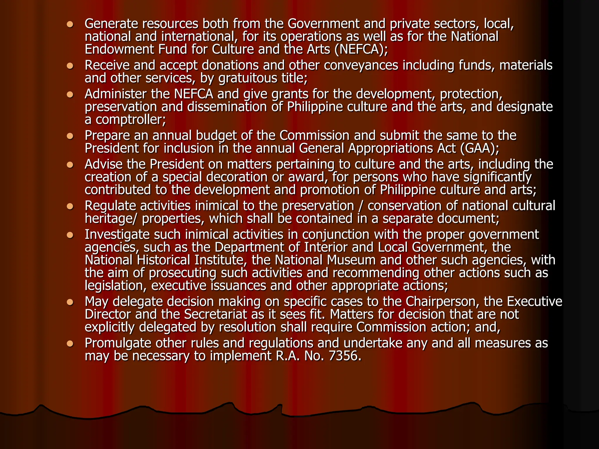 The-National-Commission-for-Culture-and-the-Arts.ppt