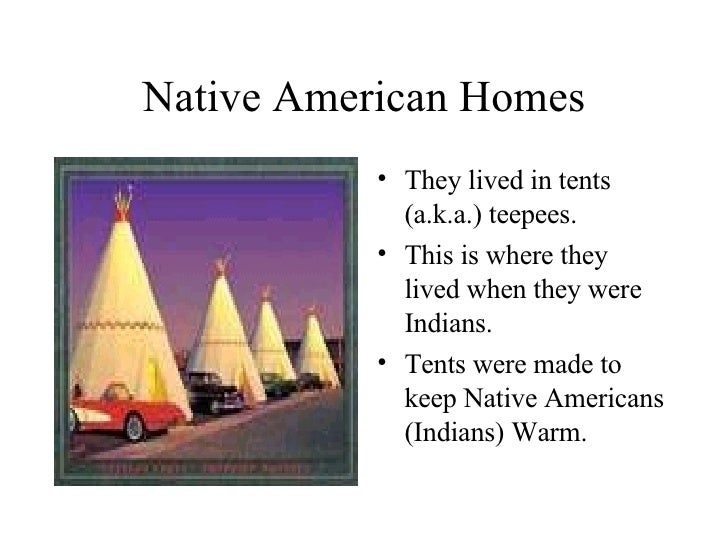 the native american slide show