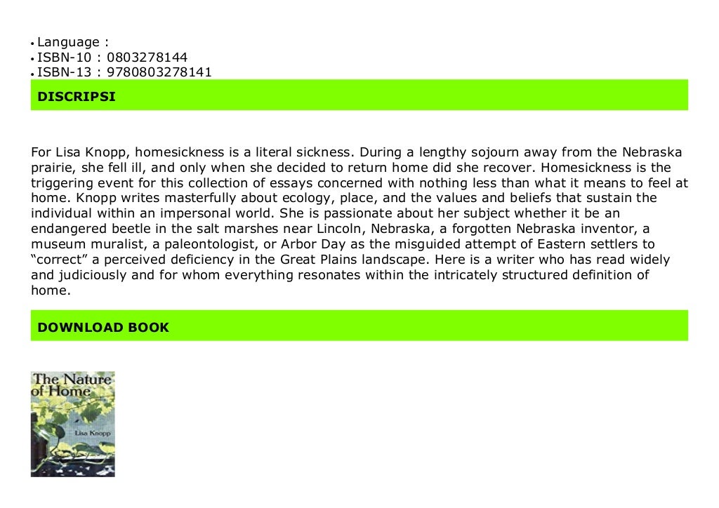 Essay home lexicon nature 02 image