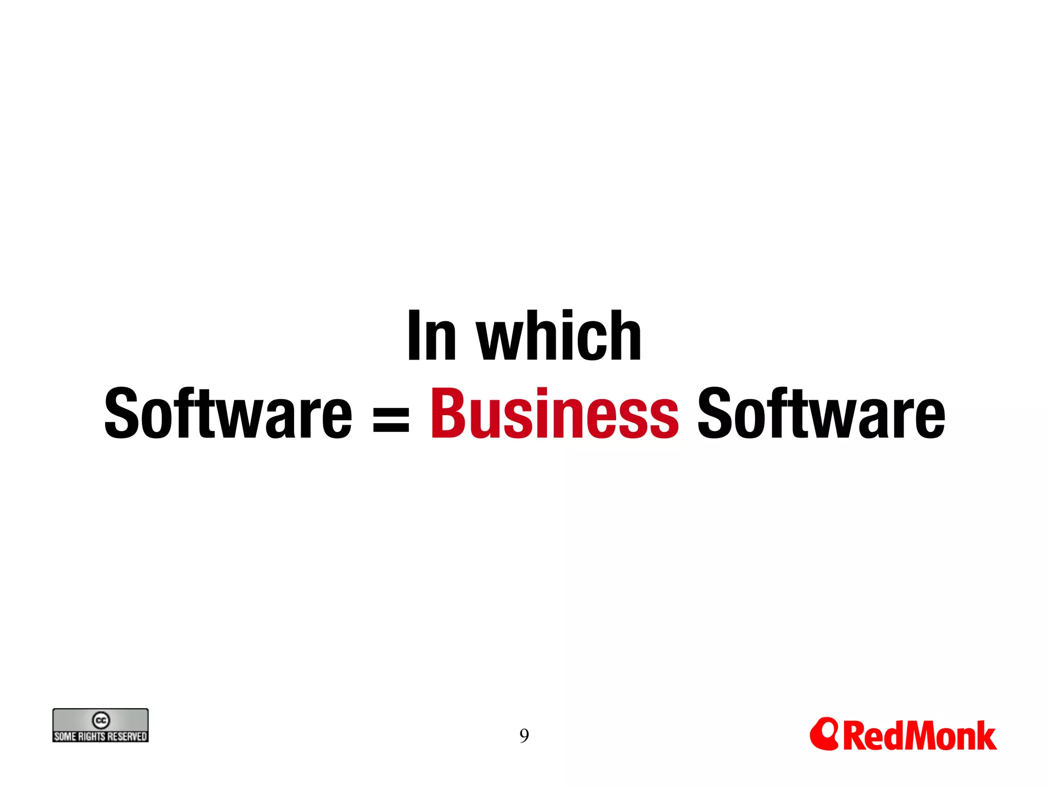 In which
Software = Business Software 



              9
 