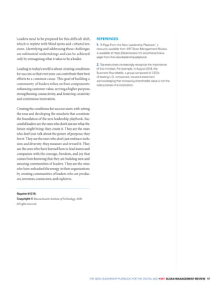 The New Leadership Playbook for the Digital Age | PDF