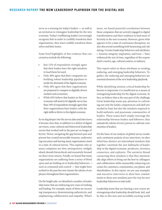 The New Leadership Playbook for the Digital Age | PDF