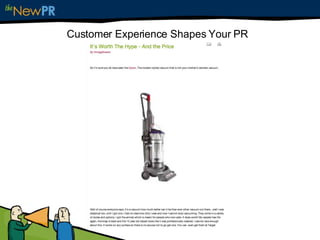 Customer Experience Shapes Your PR 