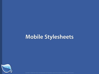 The Next Generation of the Mobile Web