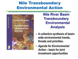 The Nile Basin Initiative (NBI)