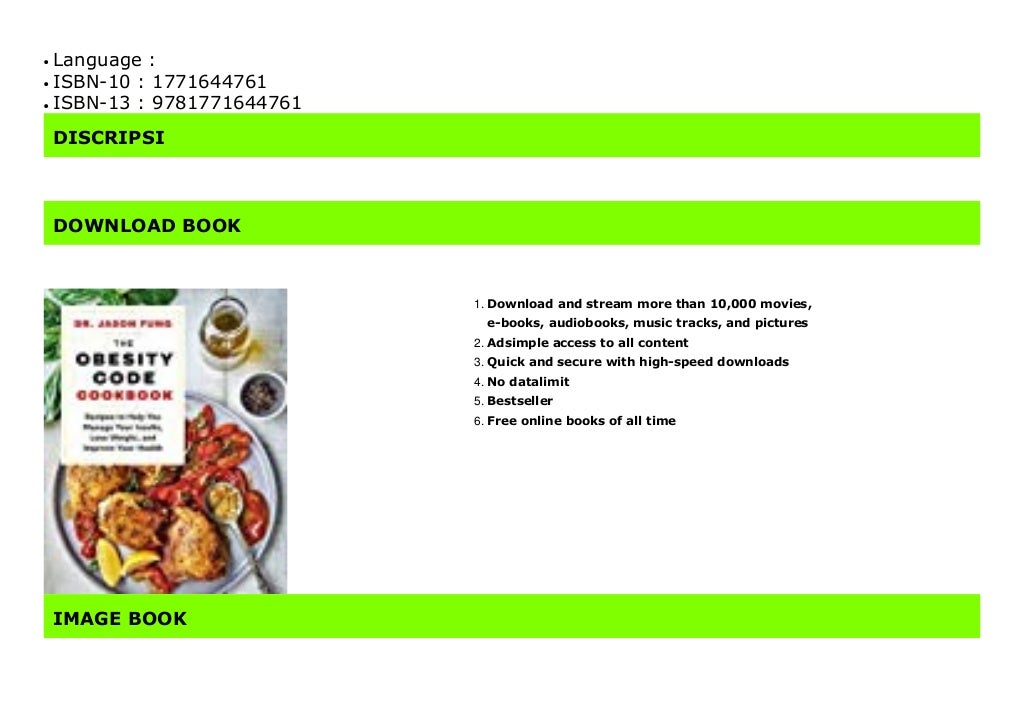 the obesity code recipes