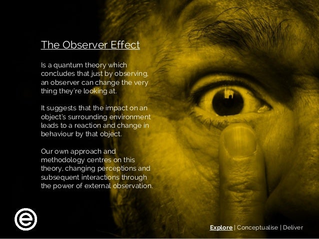 quantum mechanics observer effect