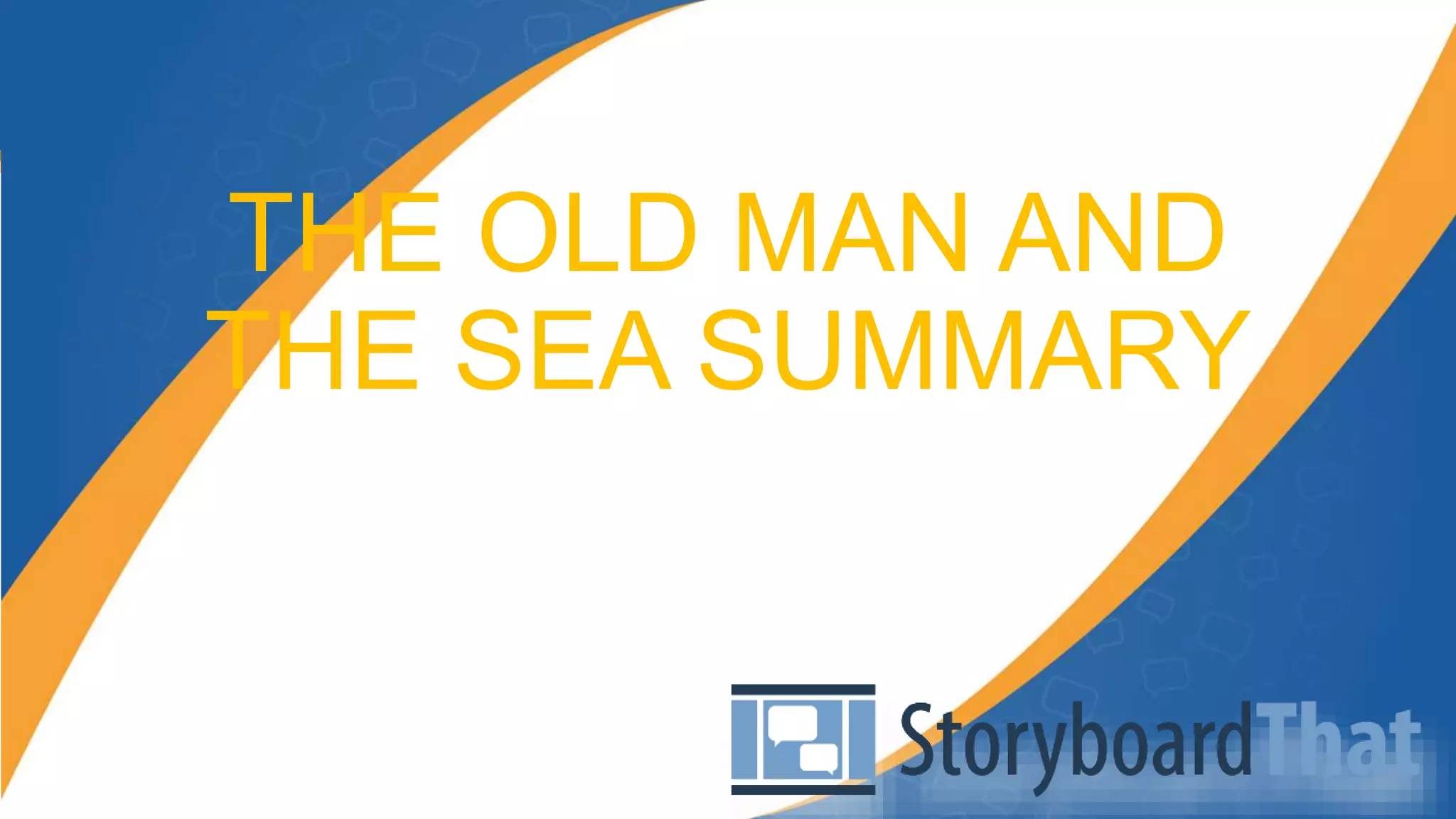 The old man and the sea summary pptx the-old-man-and-the-sea-summary-pptx