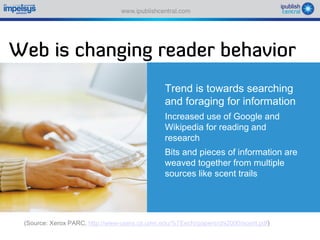 Sparking an E book revolution through a self serve model