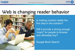 Sparking an E book revolution through a self serve model