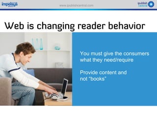 Sparking an E book revolution through a self serve model