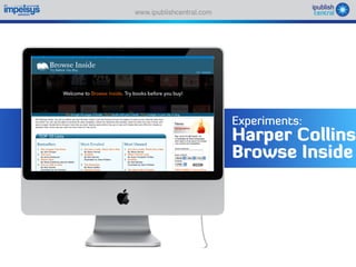 Sparking an E book revolution through a self serve model