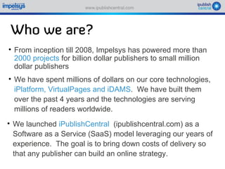 Sparking an E book revolution through a self serve model
