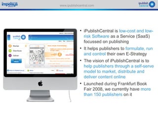 Sparking an E book revolution through a self serve model