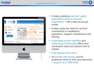 Sparking an E book revolution through a self serve model