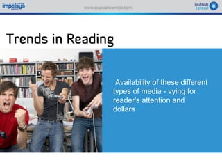 Sparking an E book revolution through a self serve model