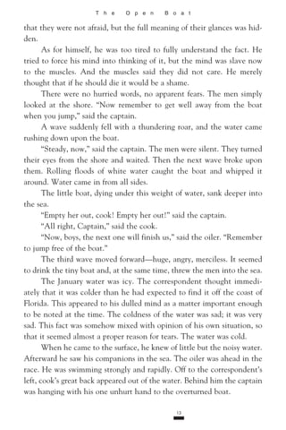 The open-boat | PDF