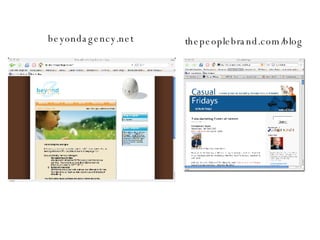 beyondagency.net thepeoplebrand.com/blog 