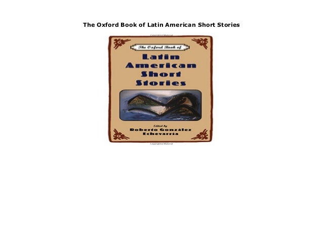 The Oxford Book of Latin American Short Stories