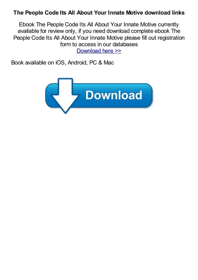 The People Code Taylor Hartman Free Download The People Code Taylor Hartman Free Download