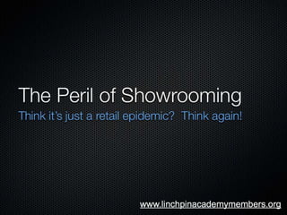 The perils-of-showrooming