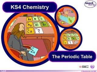 © Boardworks Ltd 2005
1 of 47
KS4 Chemistry
The Periodic Table
 