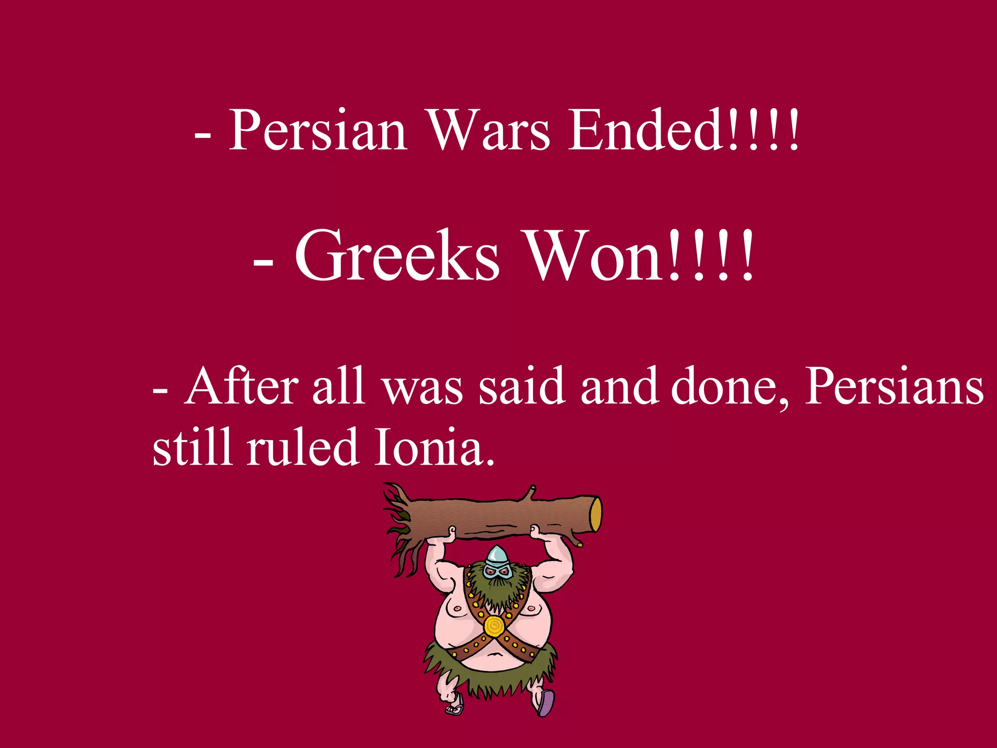 Persisans The Persian Wars!!!!! | PPT