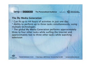 A Presentation About You - The Personalized Audience