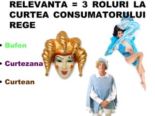 Bufon Curtezana Curtean   RELEVANTA = 3 ROLURI LA CURTEA CONSUMATORULUI REGE 