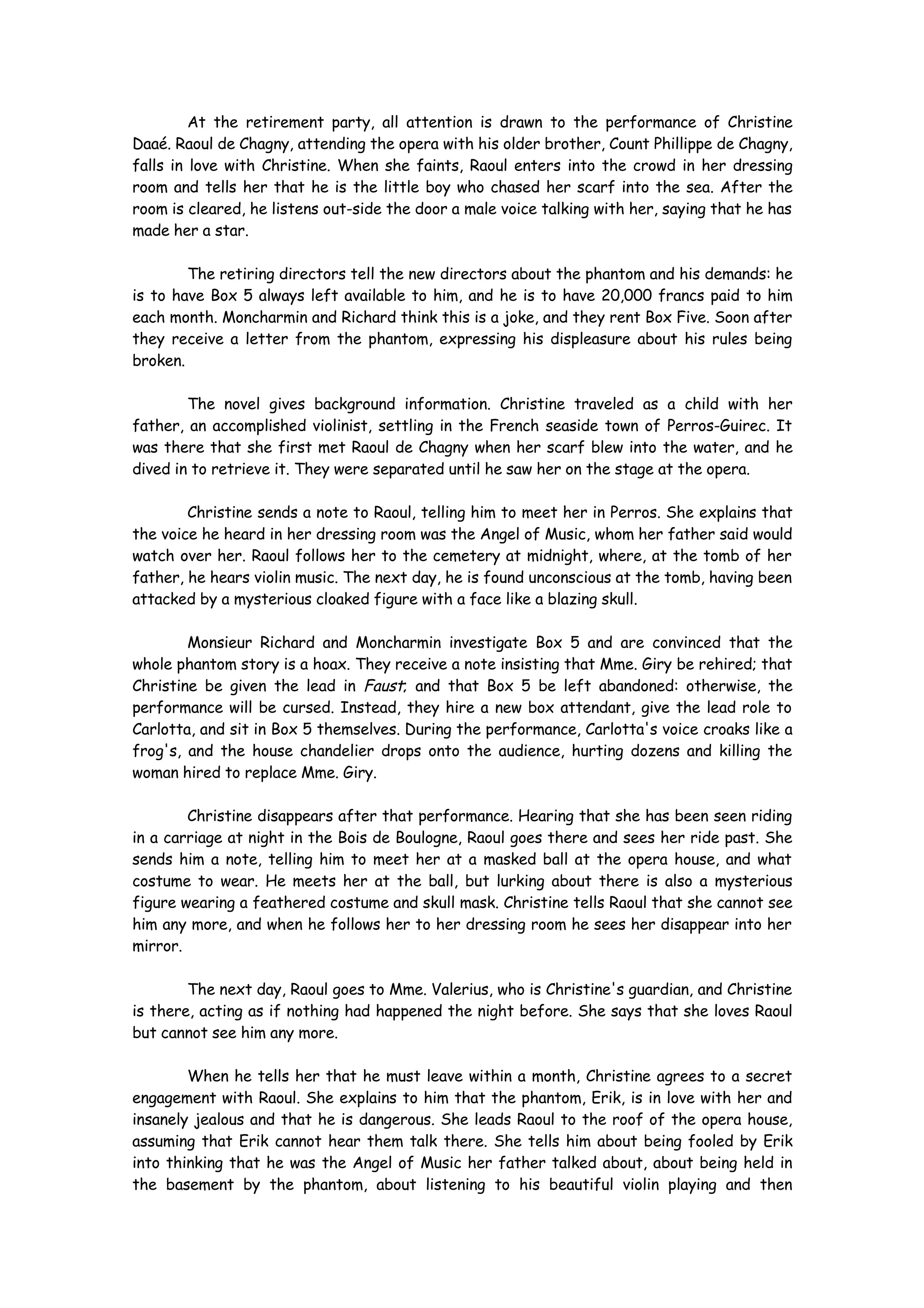 The Phanton Of The Opera