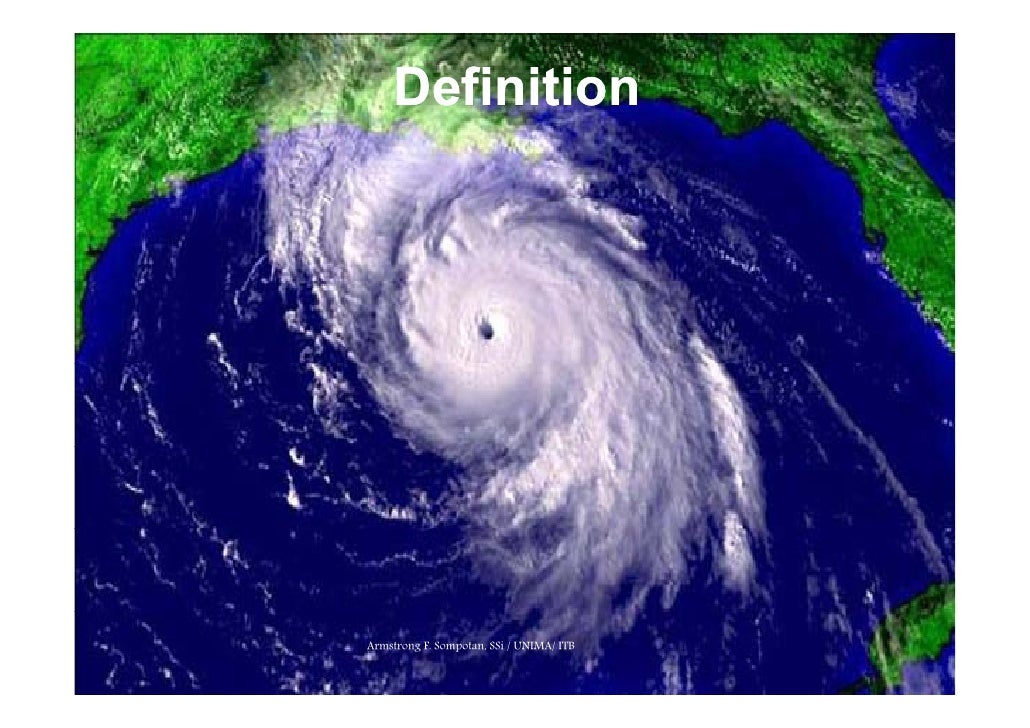The Phenomenon Of Tropical Cyclone