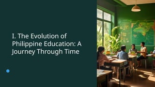 The Philippine Educational System A Tapestry of Evolution Culture and ...