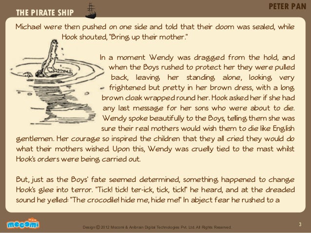 The Pirate Ship The Story Of Peter Pan - Mocomi.com