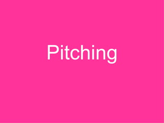 Pitching 