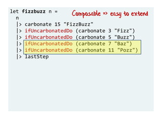 let taskExample input =
let taskX = startTask input
taskX.WhenFinished (fun x ->
let taskY = startAnotherTask x
taskY.When...