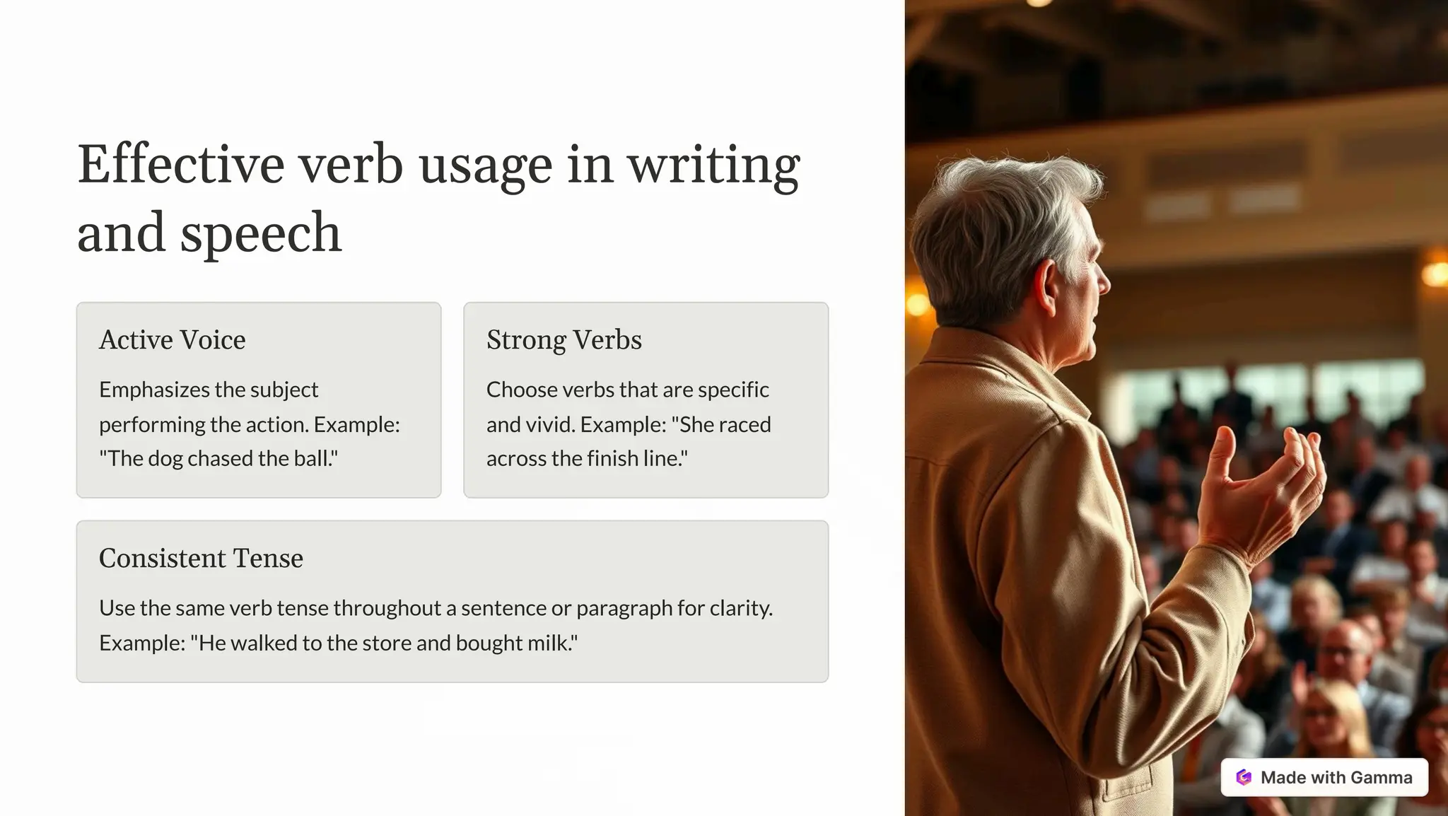 The-Power-of-Verbs for the high school students.pdf. | PDF