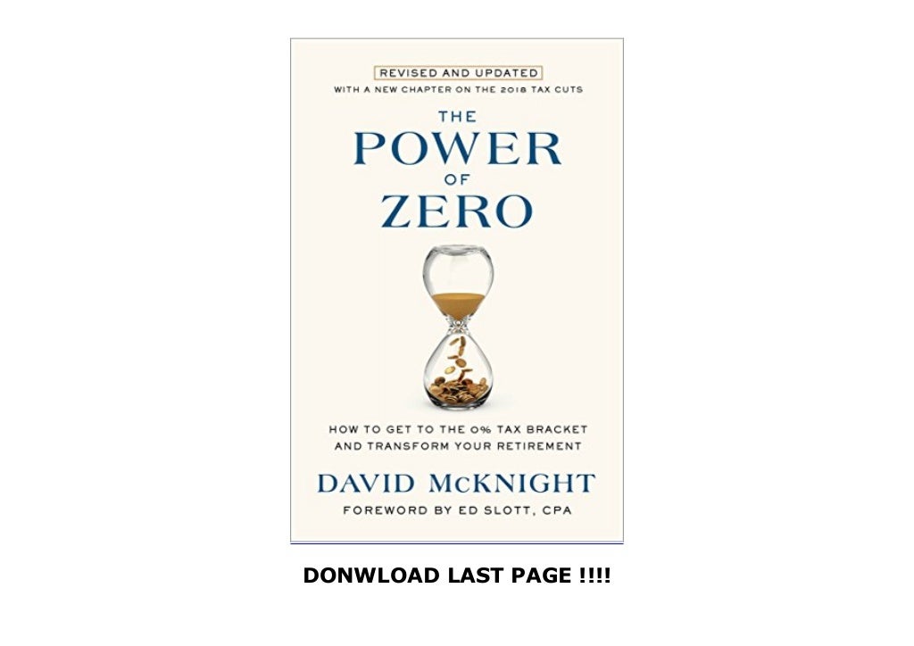 The Power of Zero How to Get to the 0 Tax Bracket and Transform You…