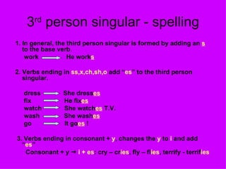 The Present Simple Tense | PPT