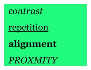The Principles Of Good Slideware design | PDF